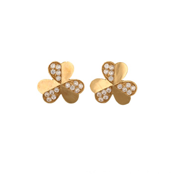 Lucky clover 18K Earrings